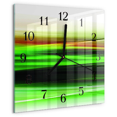 Orologio quadrato Astrazione