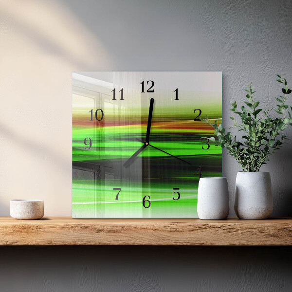 Orologio quadrato Astrazione
