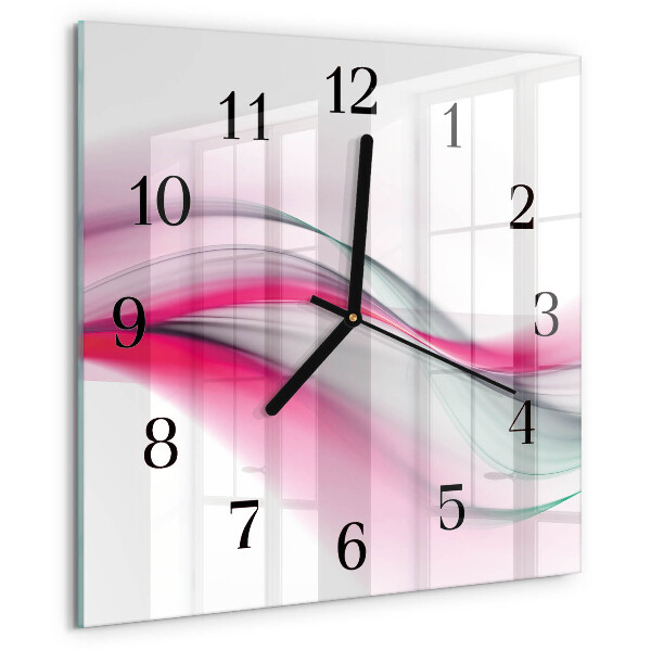 Orologio quadrato Astrazione