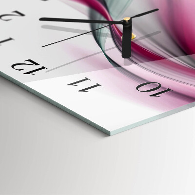 Orologio quadrato Astrazione