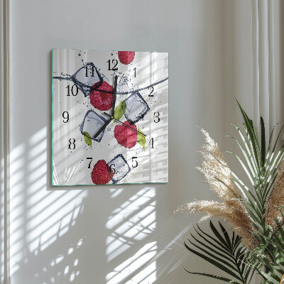 Orologio quadrato Lamponi