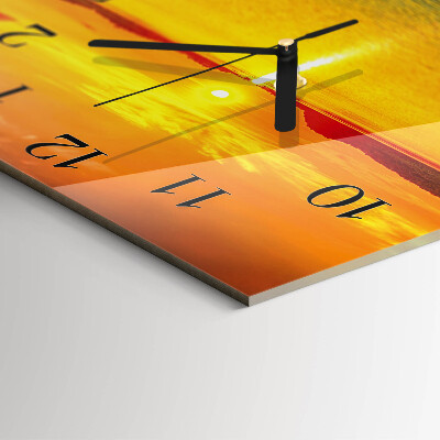 Orologio quadrato Tramonto