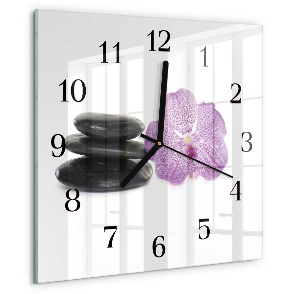 Orologio quadrato Pietre