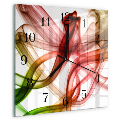 Orologio quadrato Astrazione