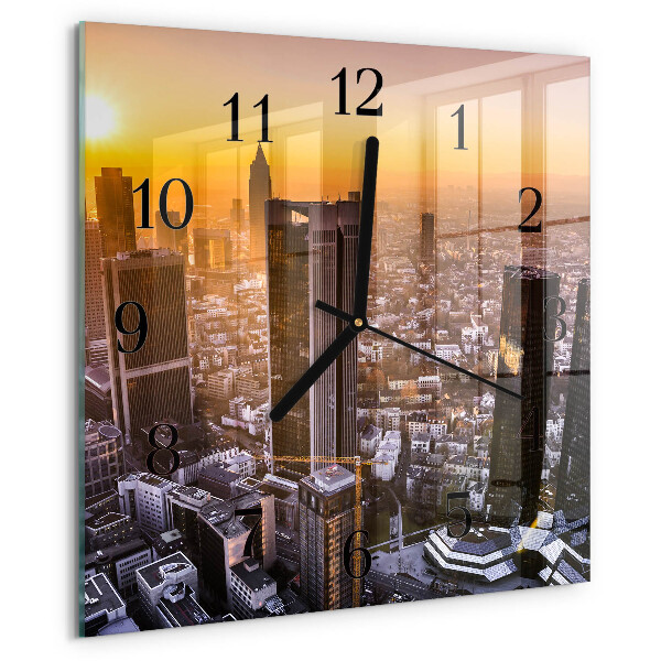 Orologio quadrato Tramonto