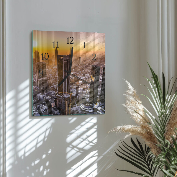 Orologio quadrato Tramonto
