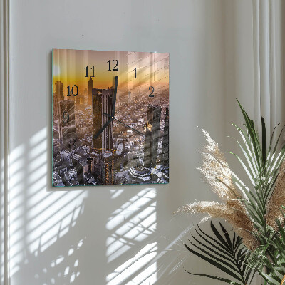 Orologio quadrato Tramonto