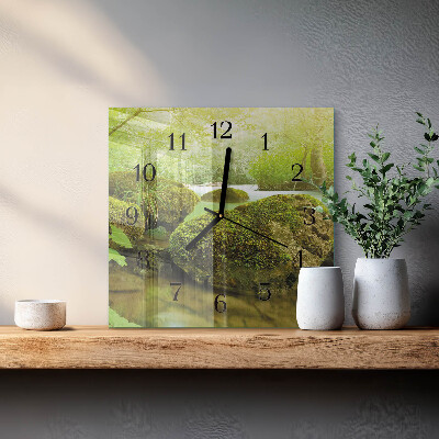 Orologio quadrato Natura