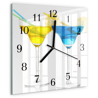 Orologio quadrato Cocktail