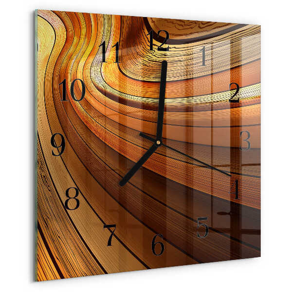 Orologio quadrato Astrazione