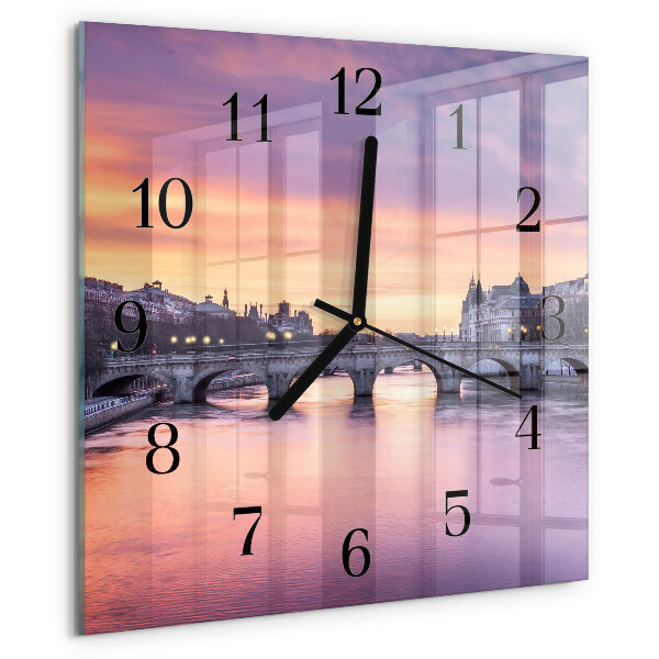 Orologio quadrato Città fluviale