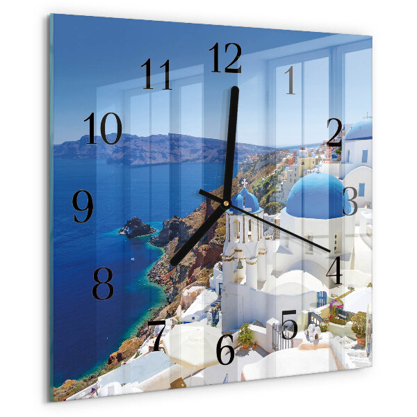 Orologio quadrato Santorini