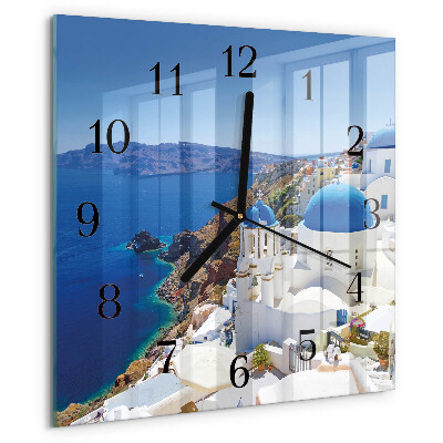 Orologio quadrato Santorini