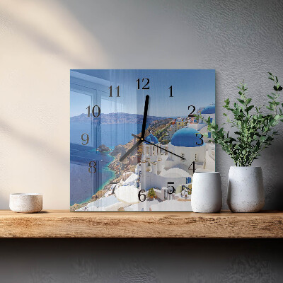 Orologio quadrato Santorini