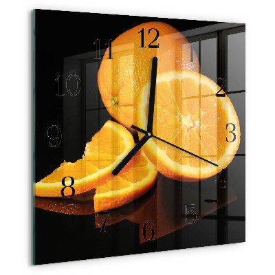Orologio quadrato Arance