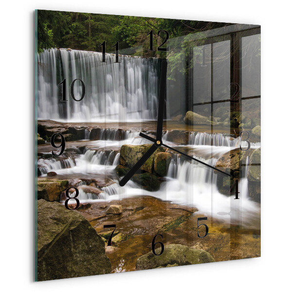 Orologio quadrato Cascate