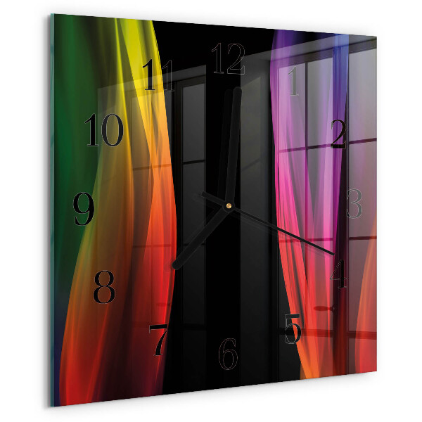 Orologio quadrato Astrazione
