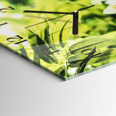 Orologio quadrato Natura