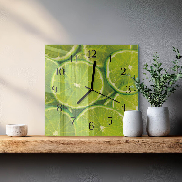 Orologio quadrato Carbonato di calcio