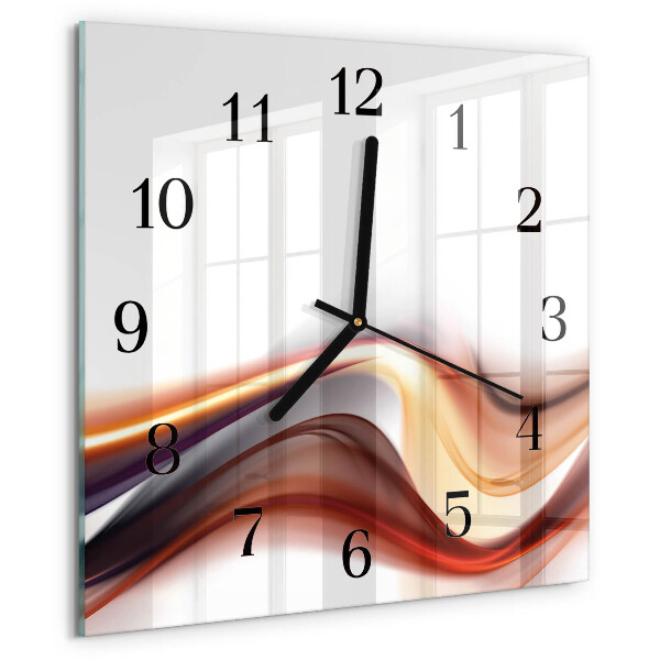 Orologio quadrato Astrazione