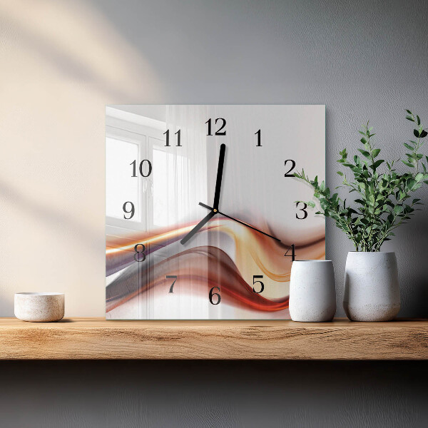 Orologio quadrato Astrazione