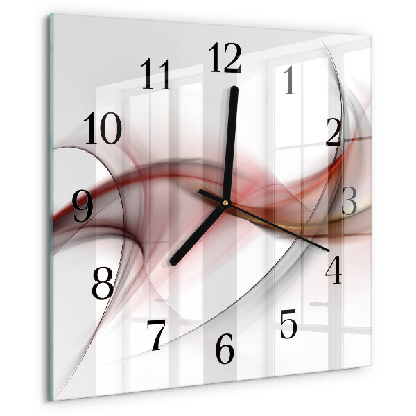 Orologio quadrato Astrazione
