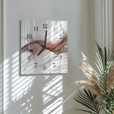 Orologio quadrato Astrazione