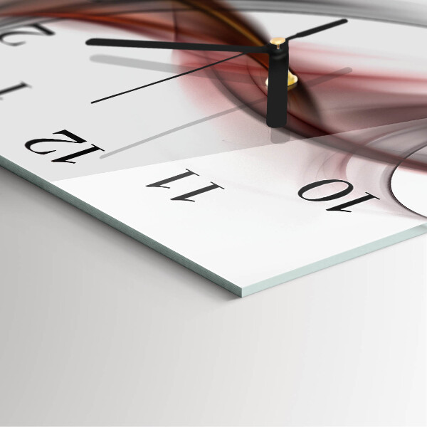 Orologio quadrato Astrazione