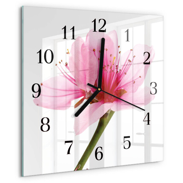Orologio quadrato Fiore