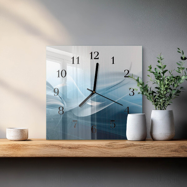 Orologio quadrato Astrazione