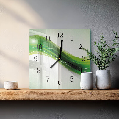 Orologio quadrato Astrazione