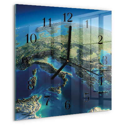 Orologio quadrato Terra