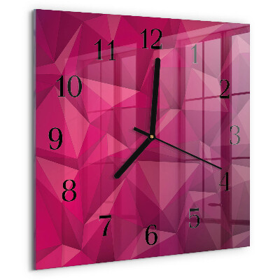 Orologio quadrato Astrazione