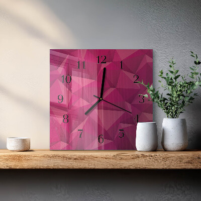 Orologio quadrato Astrazione