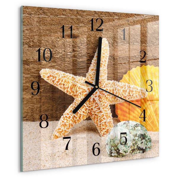Orologio quadrato Stella marina