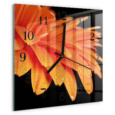 Orologio quadrato Gerbera
