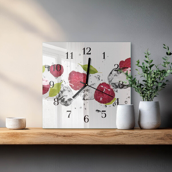 Orologio quadrato Lamponi