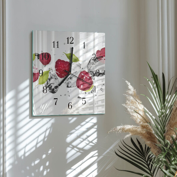 Orologio quadrato Lamponi