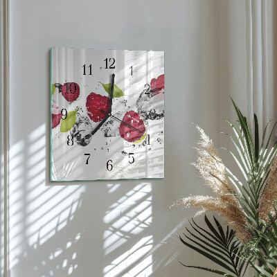 Orologio quadrato Lamponi