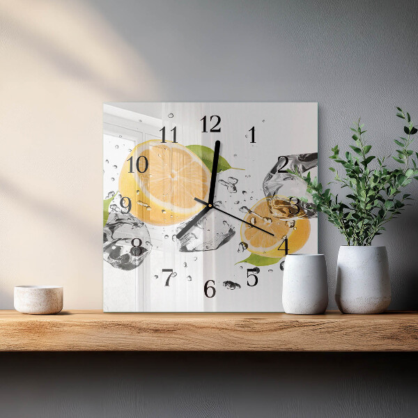 Orologio quadrato Citrico