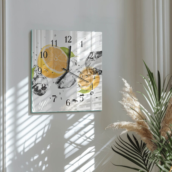 Orologio quadrato Citrico
