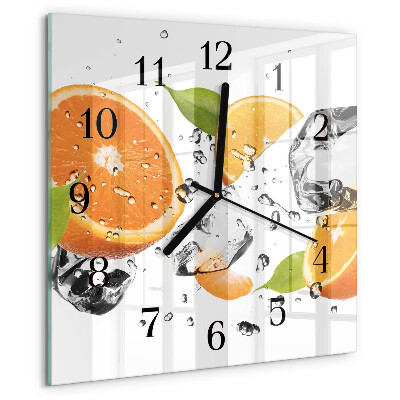 Orologio quadrato Arance