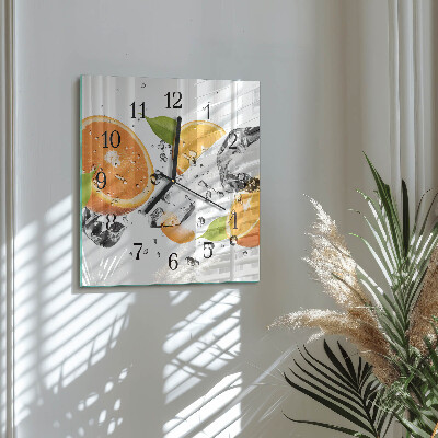 Orologio quadrato Arance