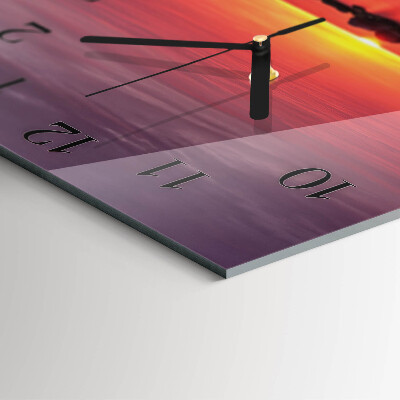 Orologio quadrato Tramonto