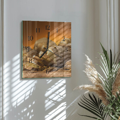 Orologio quadrato Pane