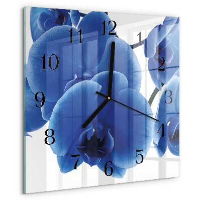 Orologio quadrato Orchidea