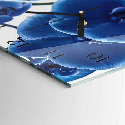 Orologio quadrato Orchidea