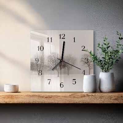 Orologio quadrato Inverno