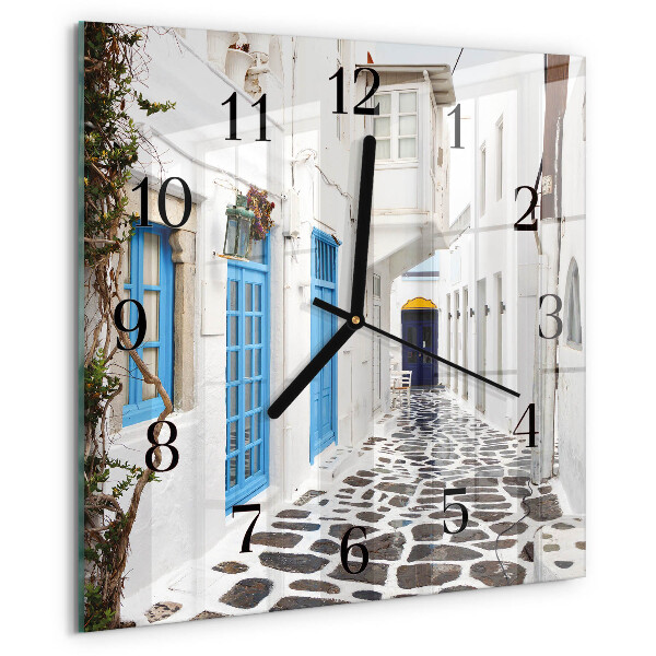 Orologio quadrato Santorini