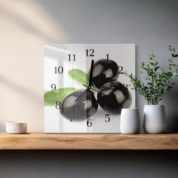 Orologio quadrato Olive